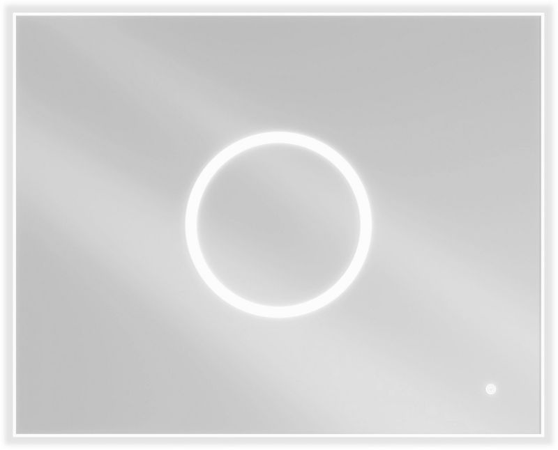 Lustro łazienkowe Mexen Koga LED zimna 100x80 cm 1 szt.