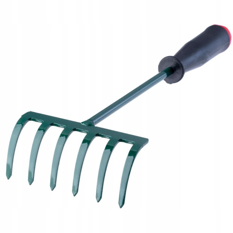 Grabki KADAX Grabie Ogrodowe małe Z Trzonem 30cm 6-Zębne 1szt.