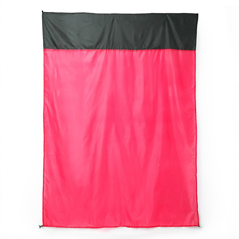 Mata plażowa Be-active.pl piknikowa wodoodporna różowa 200x210 1szt