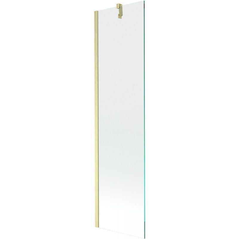 Parawan nawannowy stały Mexen Next transparent złoty 50x150 cm 1 szt.
