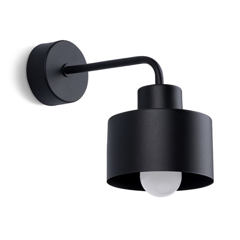 Kinkiet Sollux Lighting SAVAR 1 czarny 1 szt.