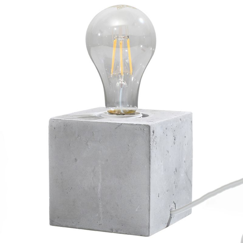 Lampa biurkowa Sollux Lighting ARIZ beton 1 szt.