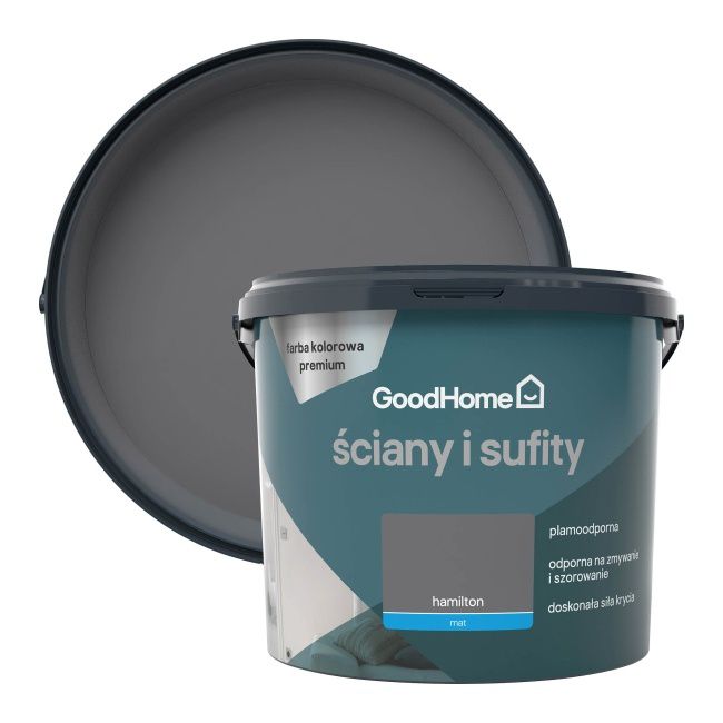 Farba plamoodporna GoodHome Premium Ściany i Sufity hamilton 5 l