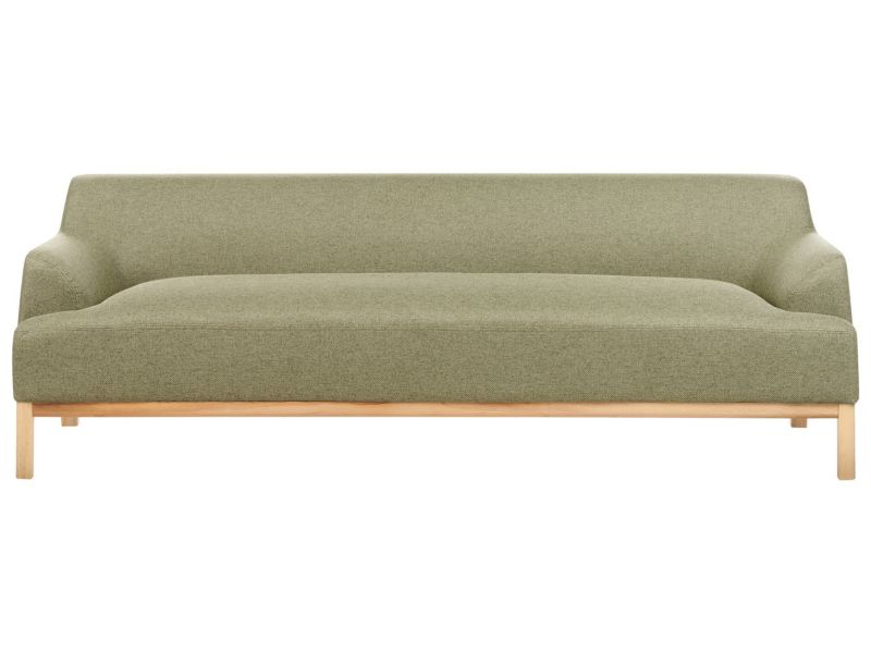 Sofa 3-osobowa zielona Sosjo 1 szt.