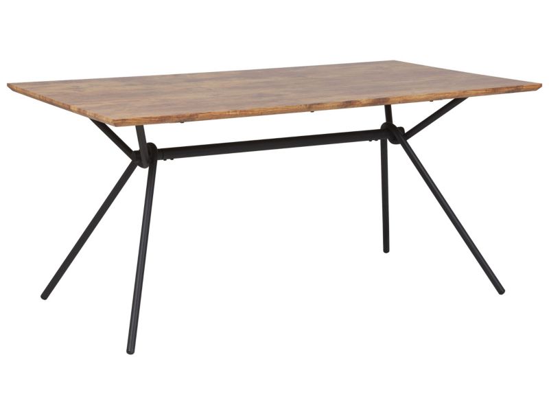 Stół do jadalni Amsterdam 90 cm 160 cm Ciemne drewno 1 szt.