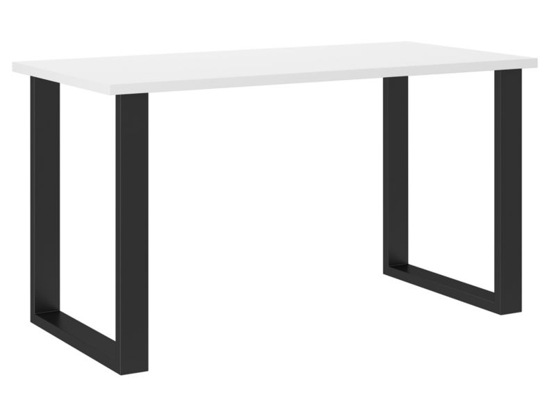 Stół do jadalni loftowy Bonni Imperial 138x67 Biały 1 szt.