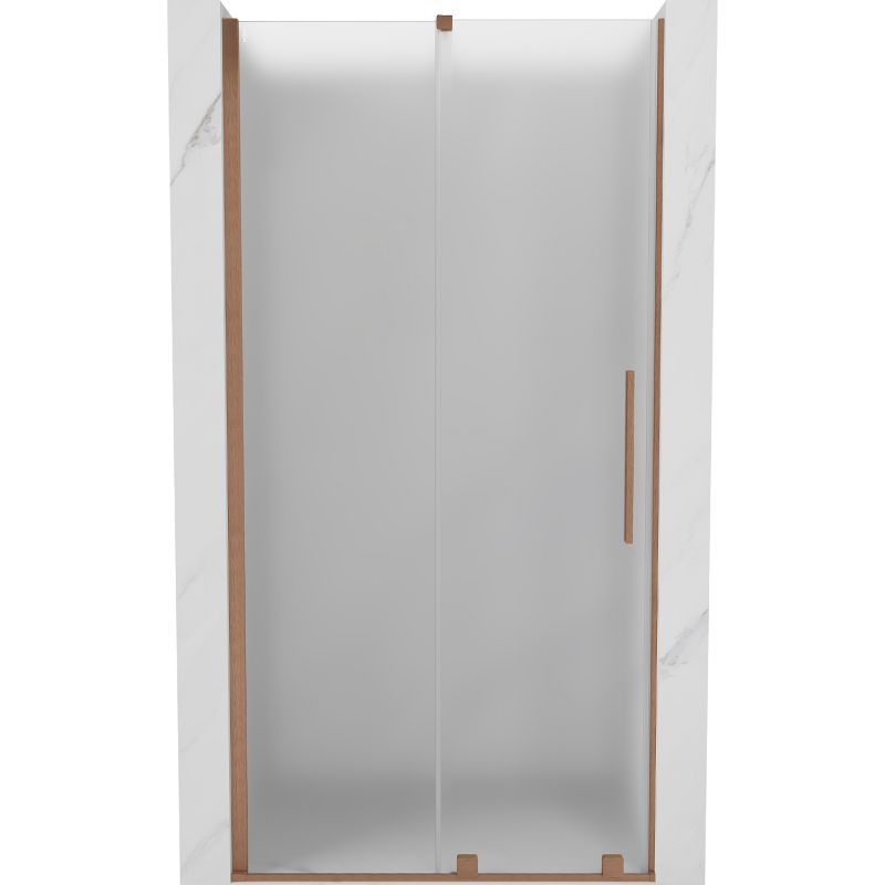 Drzwi prysznicowe rozsuwane Mexen Velar szron 110 cm 1 szt.