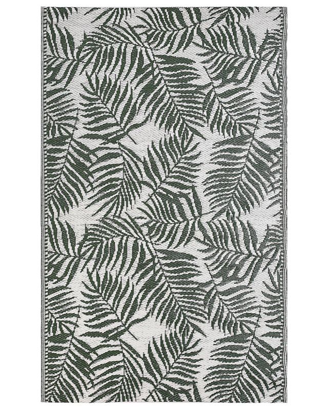Dywan zewnętrzny 120 x 180 cm ciemnozielony Kota 1 szt.