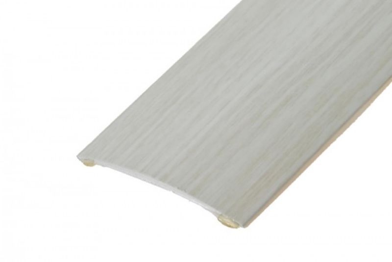 Profil progowy Cezar Dąb Biały 60mm 1m aluminiowy 1 szt.