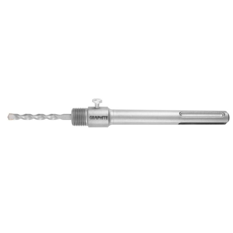 Adapter do otwornic SDS Max oraz wiertło pilotujące GRAPHITE M22 190mm stal 40Cr 1 szt