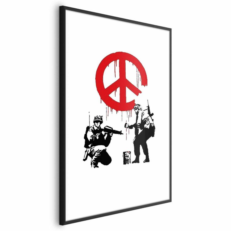 Plakat Artgeist Soldiers 21x30 cm z ramą czarną 1 szt