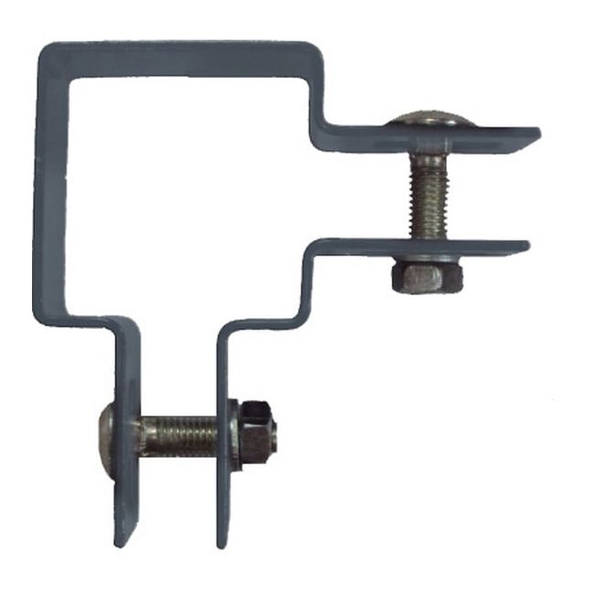 Obejma narożnikowa Polbram Steel Group 5 x 5 cm ocynk antracyt