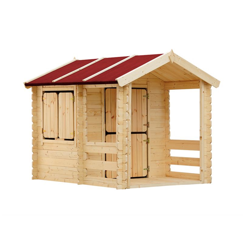Drewniany domek zabaw Timbela 1,1 m2, M501, grubość płyty 19 mm, 1 szt.