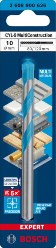 Wiertło Bosch MultiConstruction 10 x 80 x 120 mm