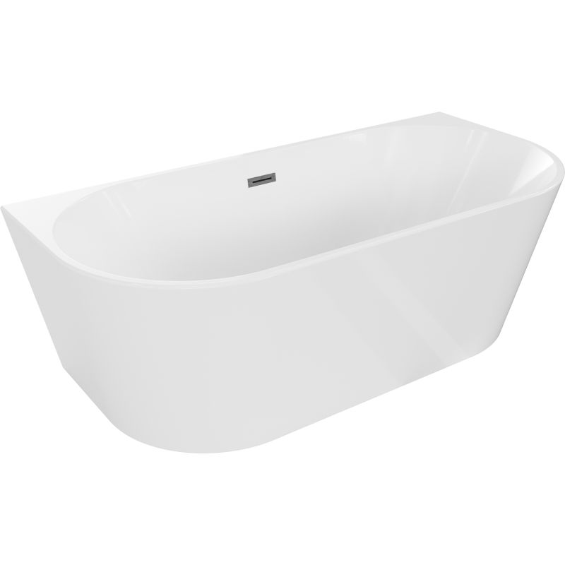 Wanna przyścienna Mexen Oval biała 170x80 cm 52671708000-66 1 szt.