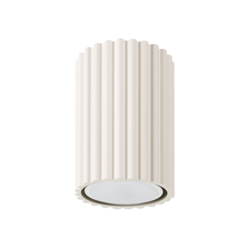 Plafon Sollux Lighting KARBON 10 beżowy 1 szt.