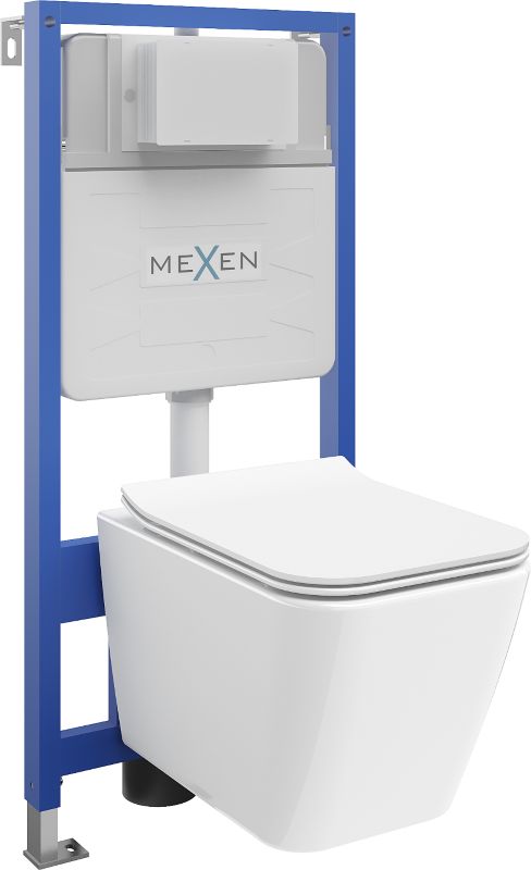 Zestaw podtynkowy WC Mexen Cube biały 52x36x36 cm 1 szt.