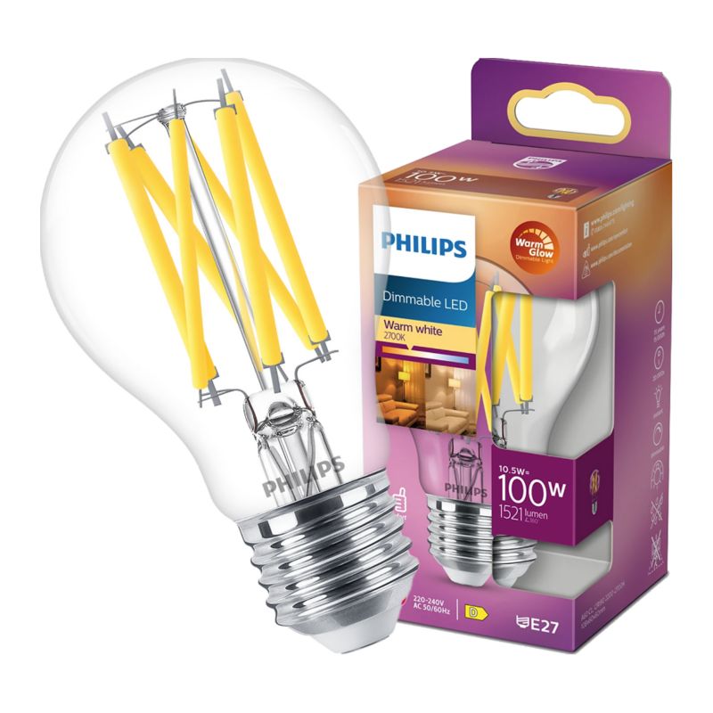Żarówka Philips LED classic 100W A60 E27 CL WGD90 SRT4 1 szt.