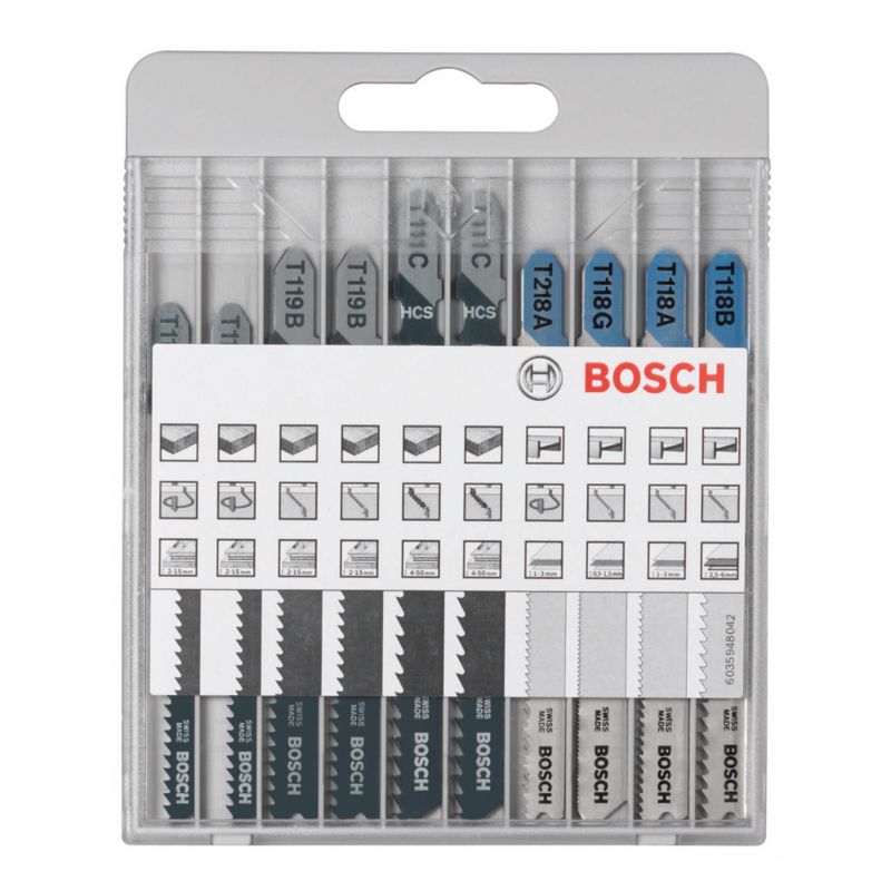 Zestaw brzeszczotów Bosch Expert Wood Metal 10 szt.