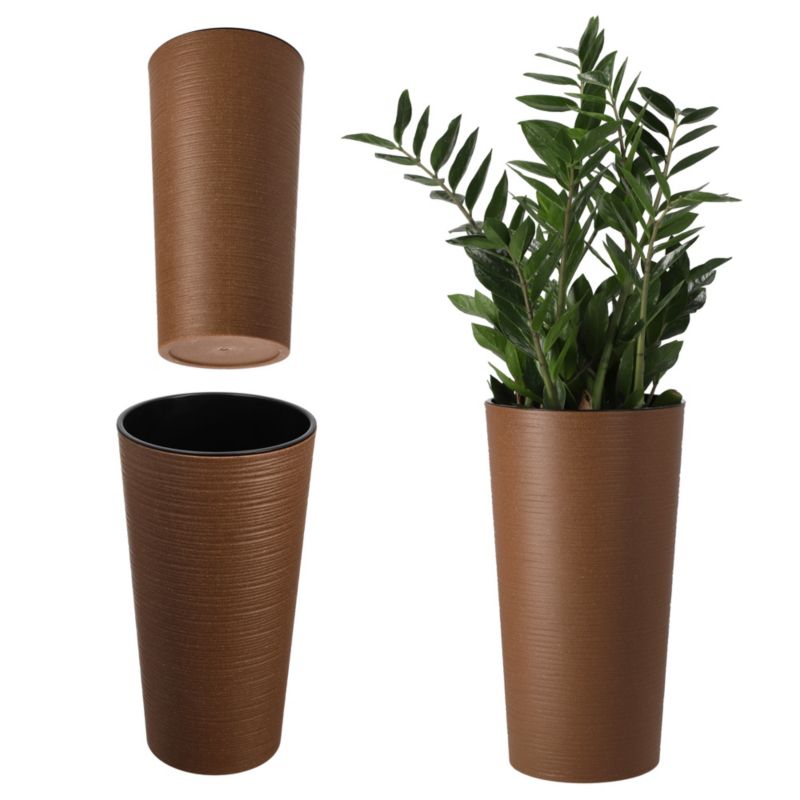 Doniczka KADAX Osłonka Donica Na Kwiaty 19cm Eko 1 szt.