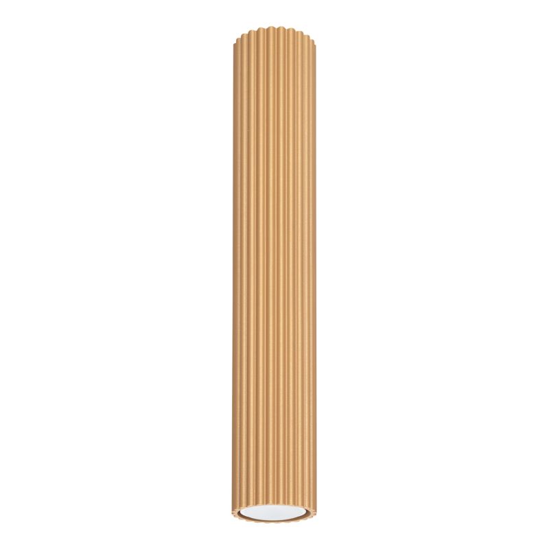Plafon Sollux Lighting KARBON 40 złoty 1 szt.