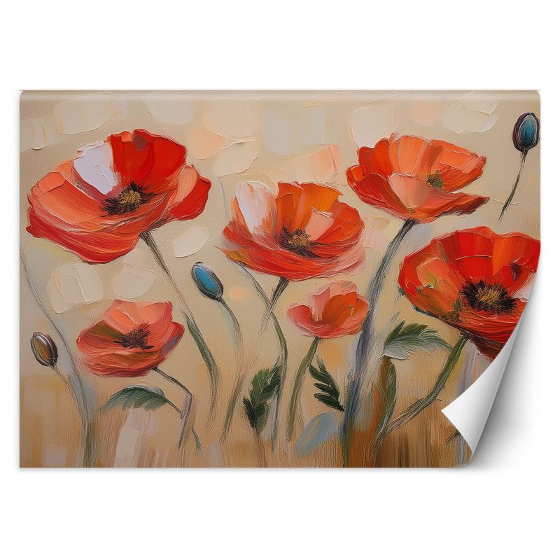 Fototapeta Feeby Kwiaty Maki Natura 100x70 1 szt