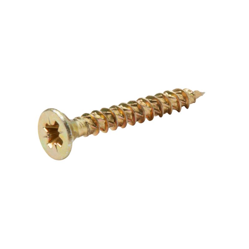 Wkręty do drewna TurboDrive PZ2 4 x 30 mm ocynk żółty 20 szt.