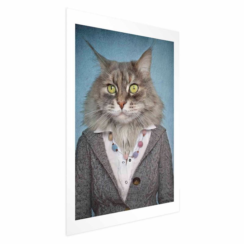 Plakat Artgeist Pani kot 60x90 cm bez ramy 1 szt
