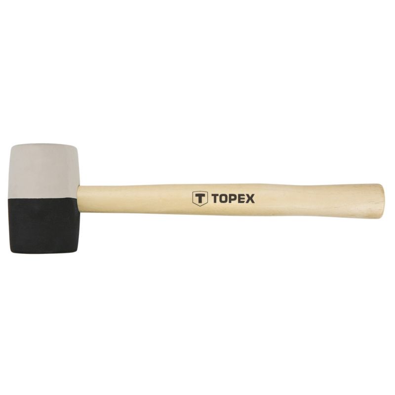 Młotek gumowy TOPEX 450 g brązowy 1 szt.