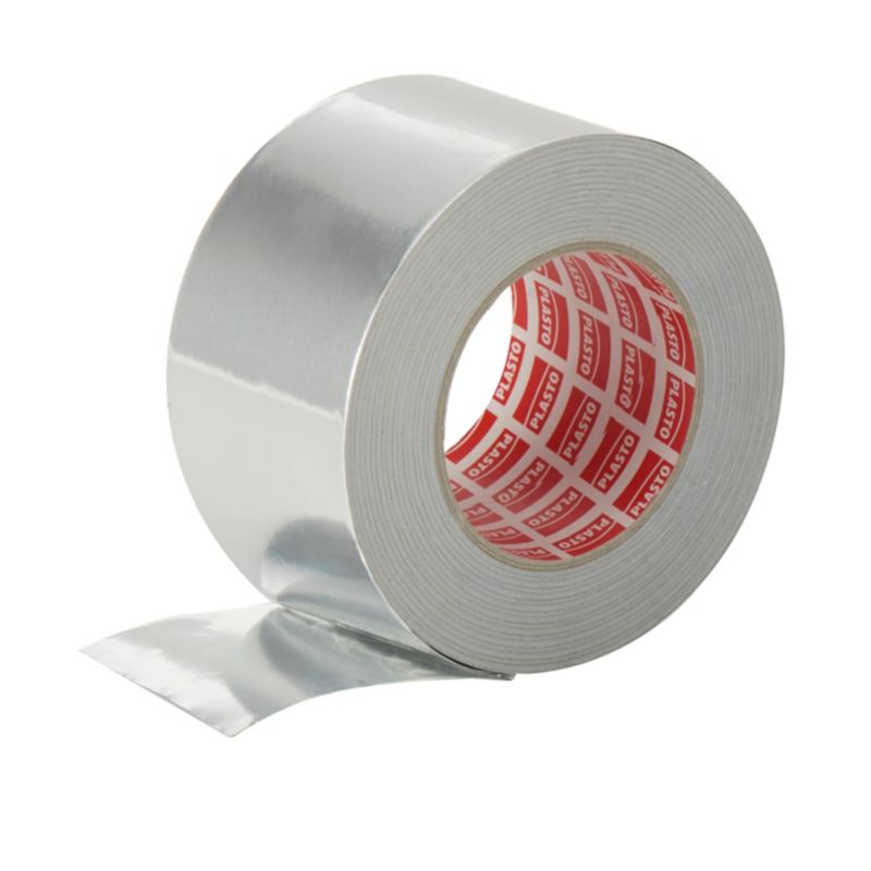 Taśma aluminiowa Diall 50 mm x 45 m srebrna