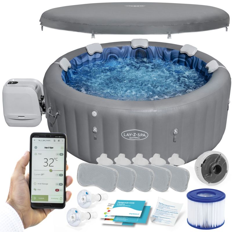 Spa dmuchane Bestway 7os. hydromasaż 6001T 1 szt.