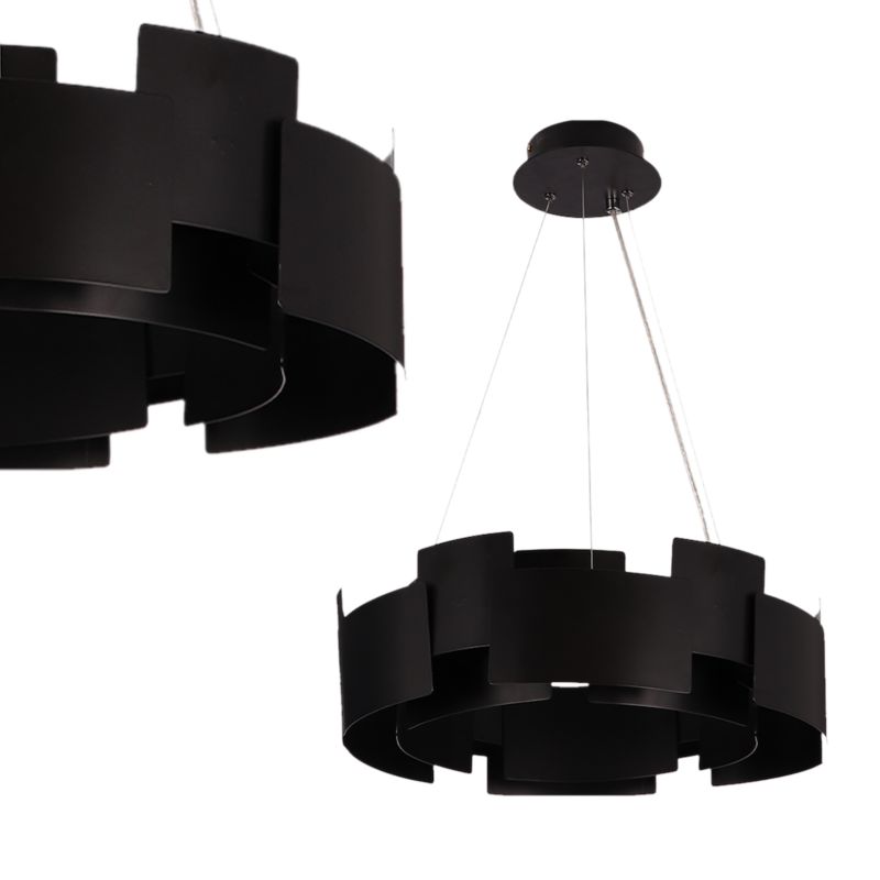 Lampa wisząca Milagro Torino Black 24w 480lm 3000k 1 szt.