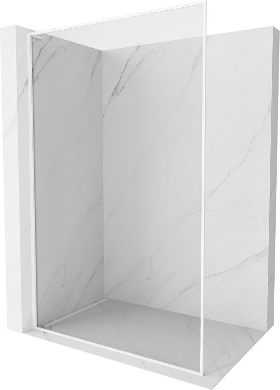 Ścianka prysznicowa Mexen Kioto-F L biała 75x202 cm 800-075-174-20-00 1 szt.