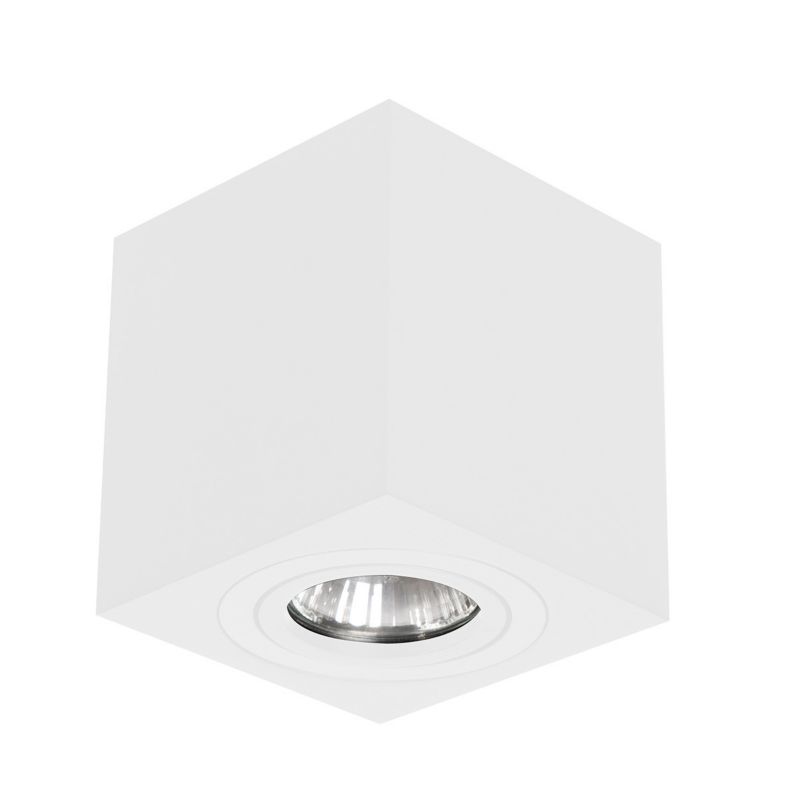 Oprawa natynkowa Light Prestige Lyon biała 1 x GU10 1 szt.
