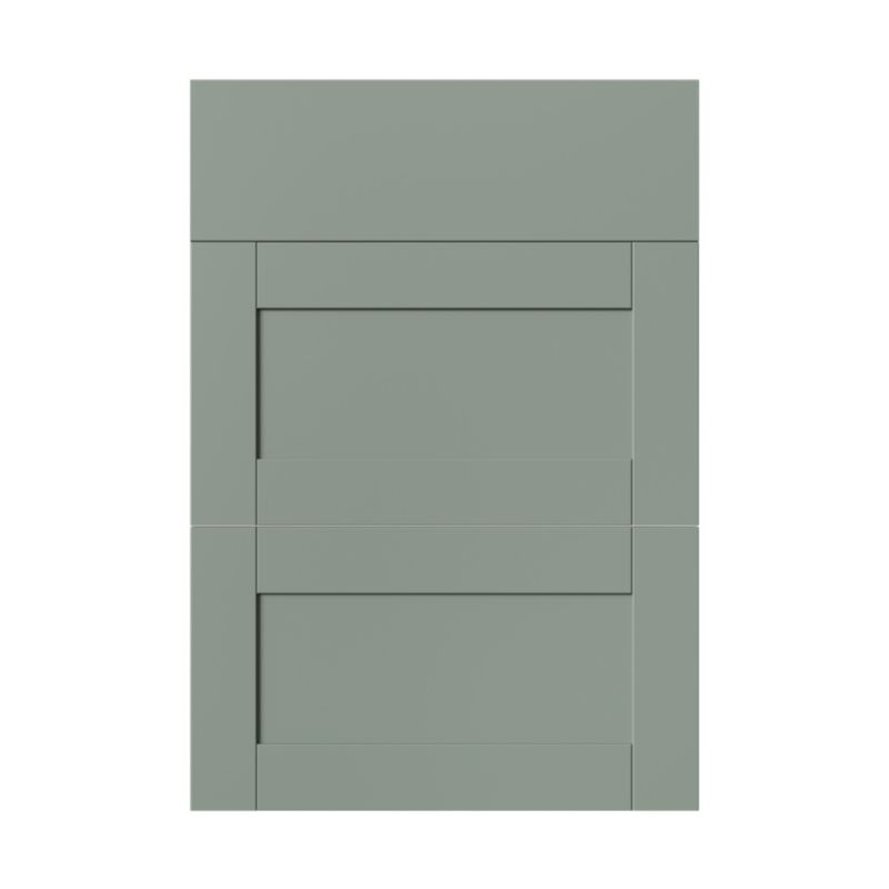 Front kuchenny do szafki z 3 szufladami GoodHome Ashmead 50 cm zielony