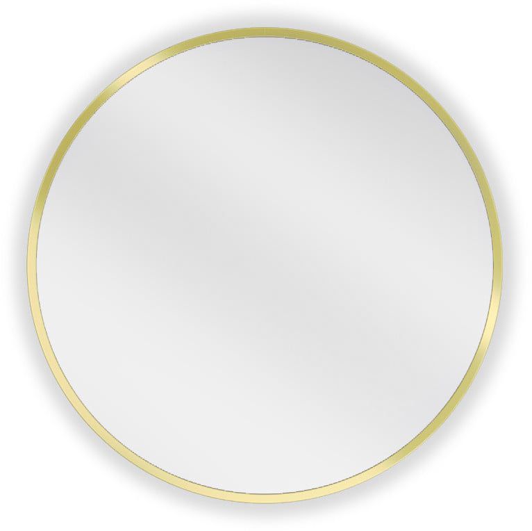 Lustro łazienkowe okrągłe Mexen Loft złote 40 cm 1 szt.