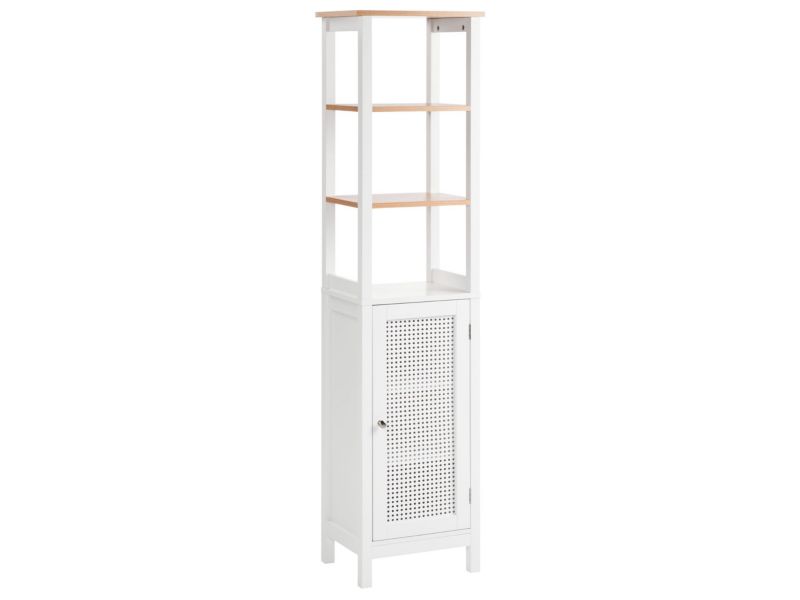 Szafka łazienkowa Alamos Drewno 40 cm 30 cm 160 cm Biały 1 szt.