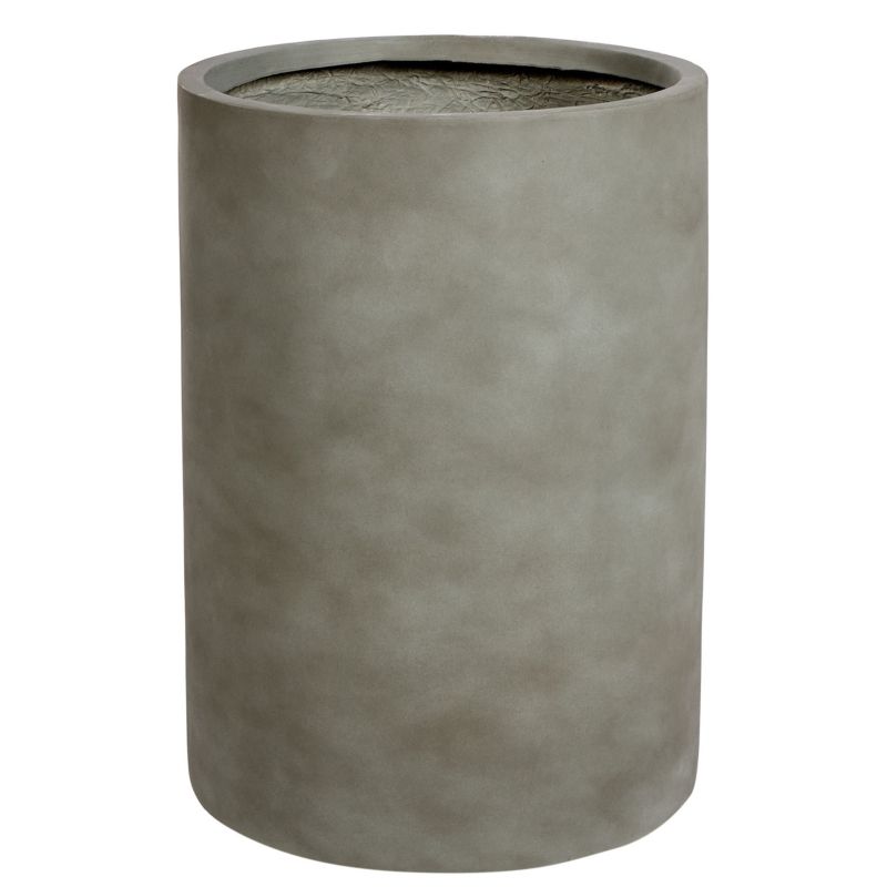Doniczka 36 x 36 x 51 cm szara Eucommia 1 szt.