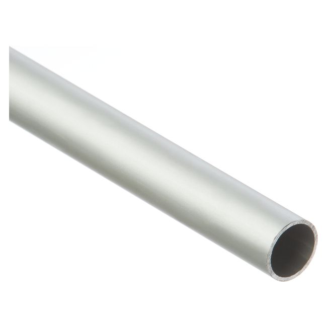 Rura okrągła Cezar 20 x 1 mm 1 m aluminium srebrne