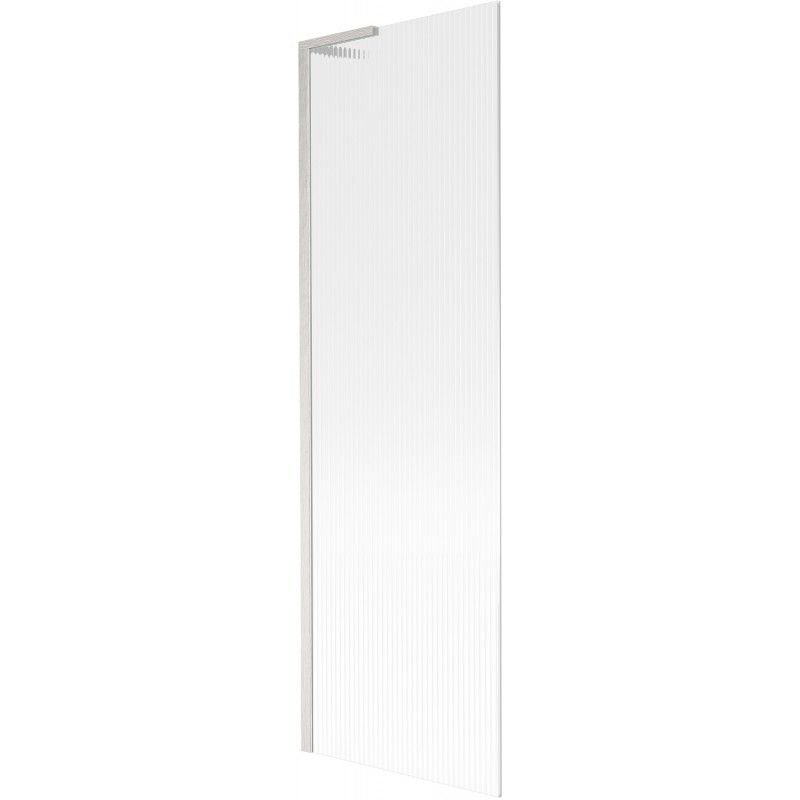 Parawan nawannowy stały Mexen Next L nikiel szczotkowany 60x150 cm 1 szt.