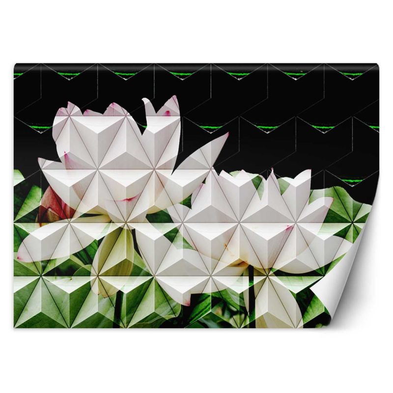 Fototapeta Feeby Kwiat lotosu geometryczny 200x140 1 szt