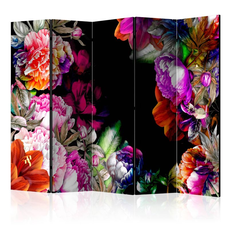 Parawan jednostronny Artgeist Kwiaty 225x172 cm Kwiaty 1 szt