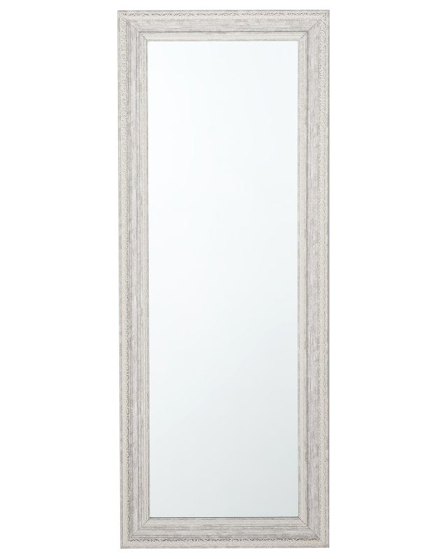 Lustro ścienne Vertou 50 cm 130 cm Kremowy 1 szt.