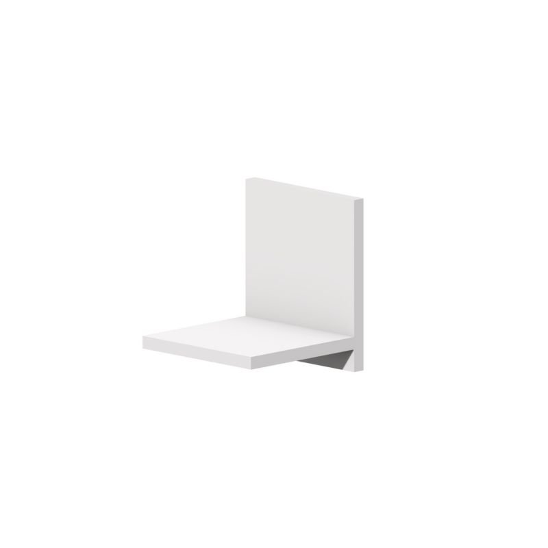 Półka mni Clickform Murso by Cezar Biały RAL9003 Mat MDF 1 szt.