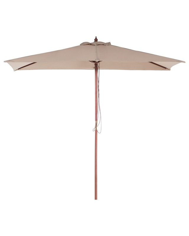 Parasol ogrodowy 144 x 195 cm piaskowy Flamenco 1 szt.