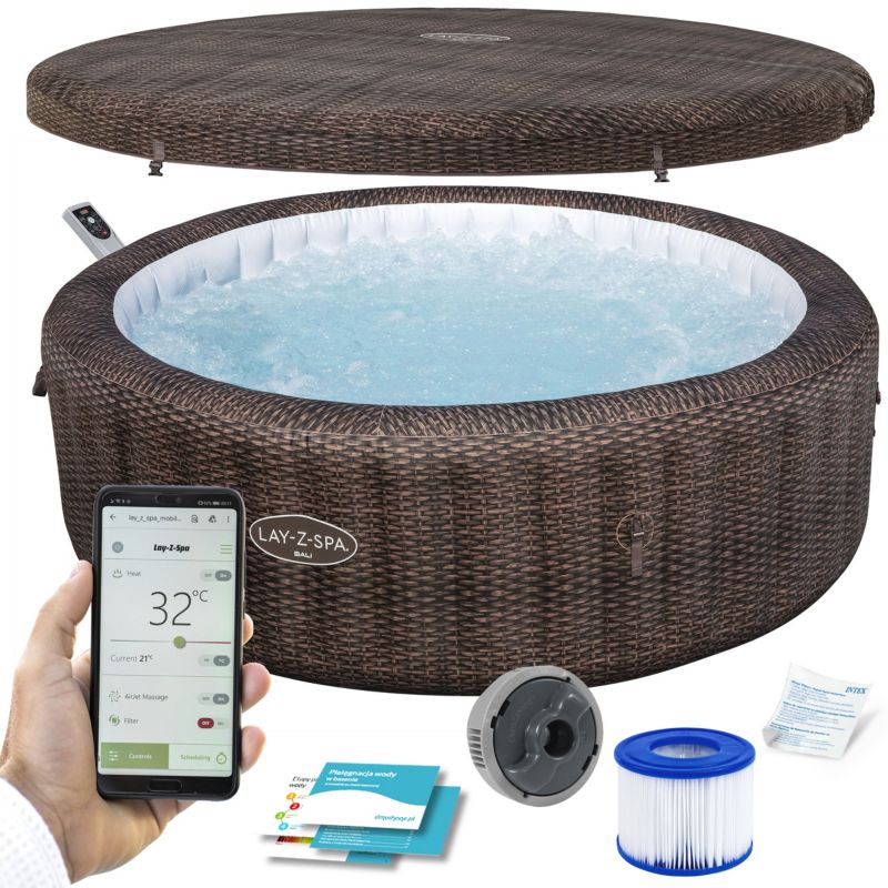 Spa dmuchane Bestway 7os. hydromasaż 6001P 1 szt.