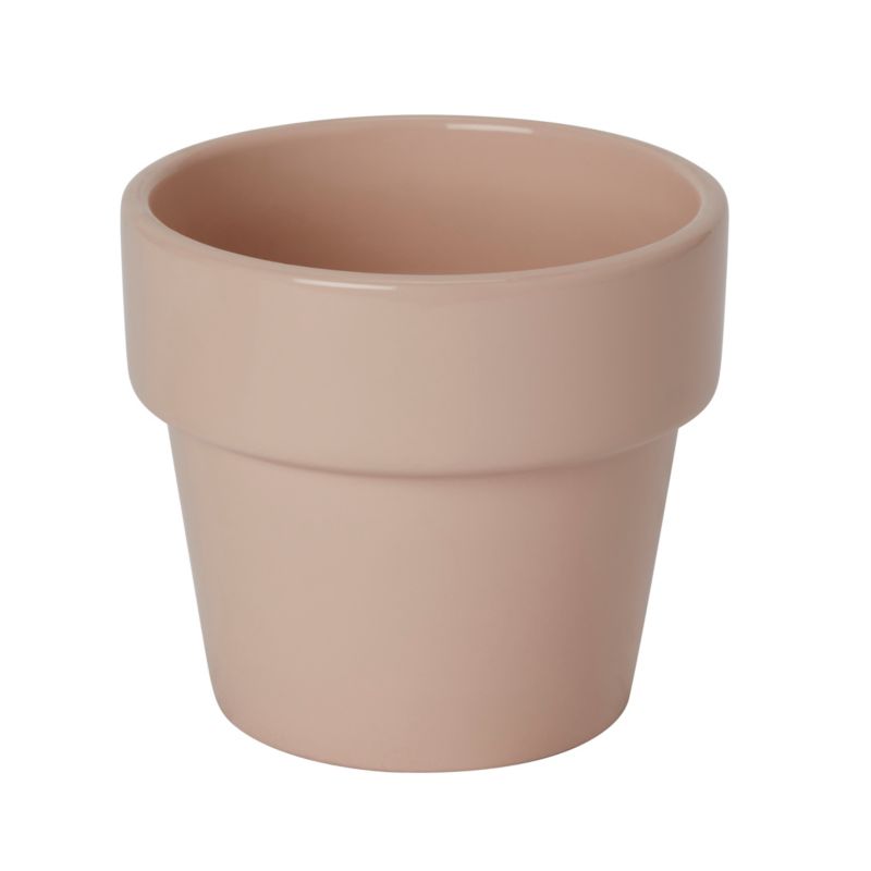 Doniczka ceramiczna Verve ozdobna 10,5 cm różowa