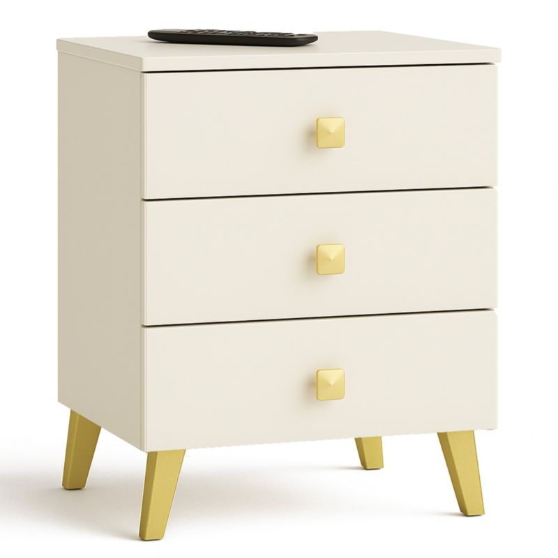 Szafka nocna Akord Mobi Kaszmir 40 cm 3 szuflady kolor Kaszmir mat 40x37x58 cm 1 szt.