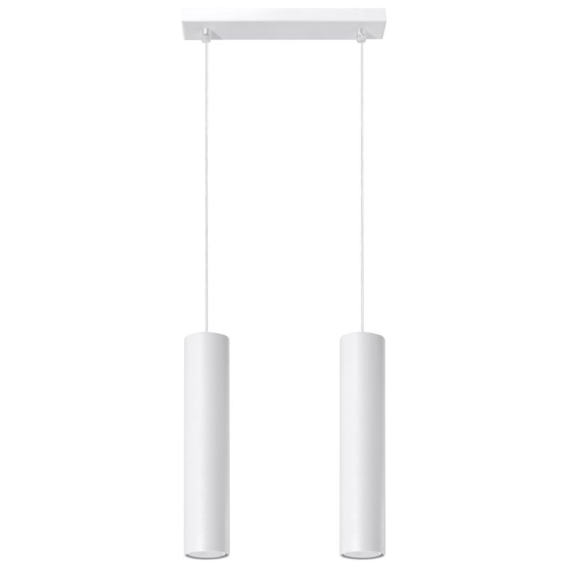 Lampa wisząca Sollux Lighting LAGOS 2 biały 1 szt.