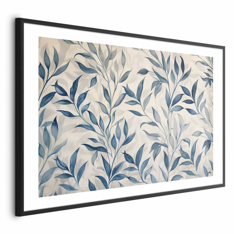 Plakat Artgeist Motyw botaniczny 60x40 cm z ramą czarną 1 szt